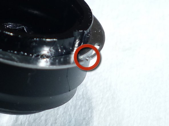 lightly grease and install the spring