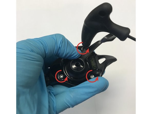 We will now remove the 11 speed spool &amp; ratchet from the shifter.