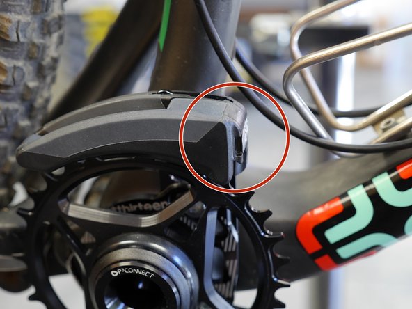 Close the upper slider and clip the latch closed