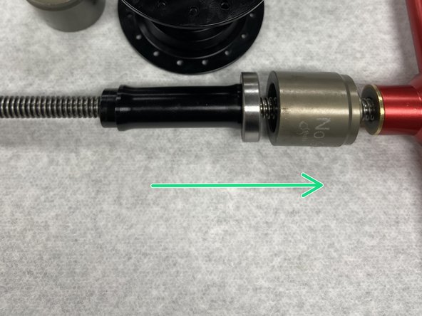 Be sure to center drifts to avoid damage to the bearing and/or uneven installation.