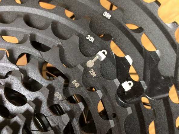 Push down firmly on the steel portion of the cassette to slide it down onto the XD driver. You may need to wiggle it slightly to get it to seat fully.