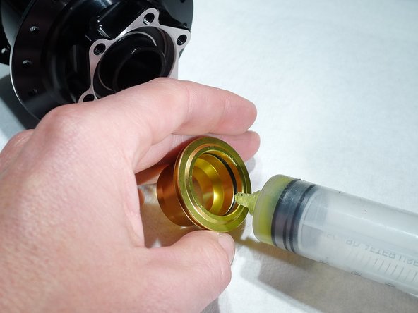 Lightly grease the O-ring on the endcap before reinstalling