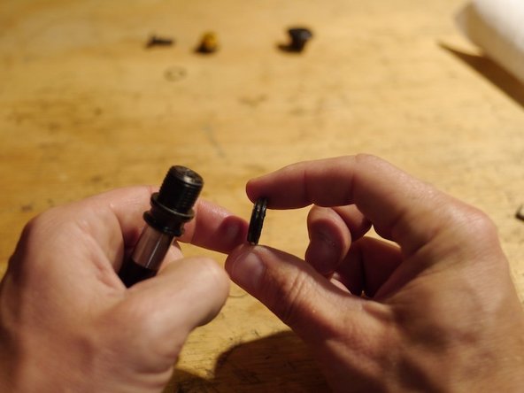 A pick can be used to help remove the seals