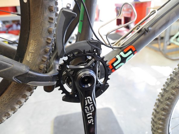 Slide the cranks back into the BB and re-install per manufacturer’s recommendations