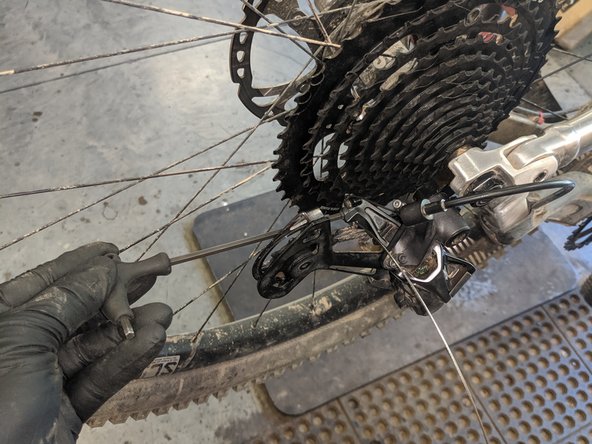 Make sure to use a metal pick, toothpick, or other pointy object to flare the inner sheath of your cable housing at each cut end. This will reduce friction and improve shifting.