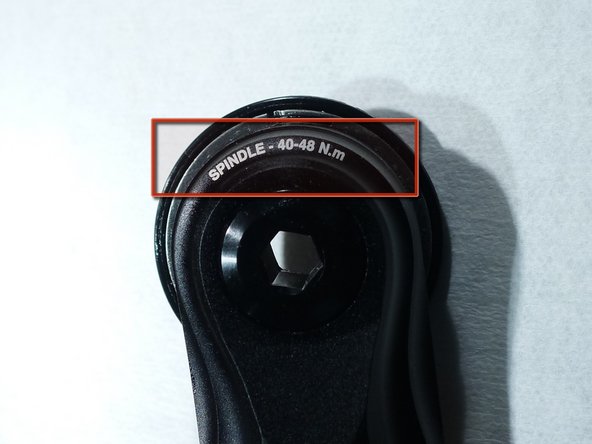 Grease the polygon interface inside the non-drive arm