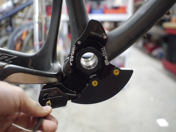 Install the guide on the bike