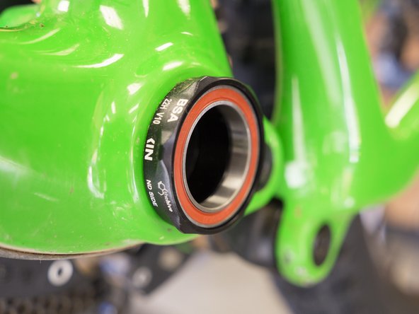 Remove the bearing and seal form the cup