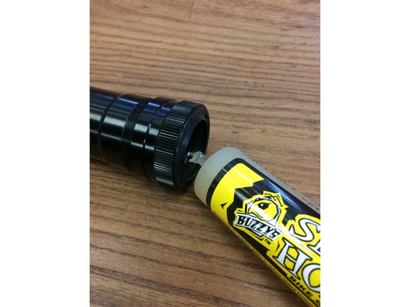 Remember, only a light coating of grease is needed