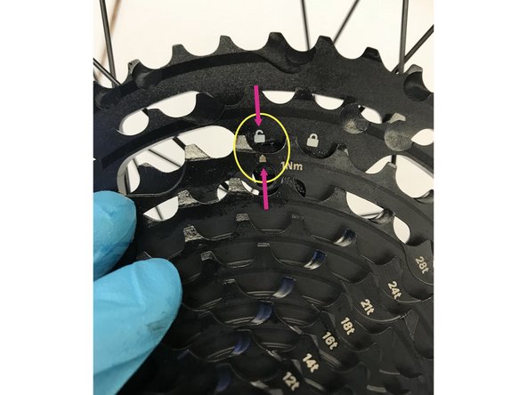 Verify that the engineered plastic bushing is installed in the steel portion of the cassette. This piece is critical for the function of the cassette. The cassette will be damaged if it is not installed.
