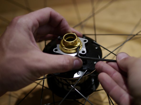 Remember, this endcap uses a reverse thread so turn it counter-clockwise to tighten