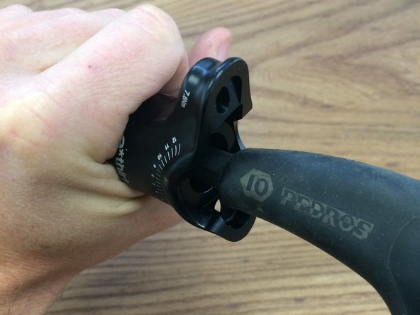 It is recommended to put the seatpost in the vise and soft jaws  for this step