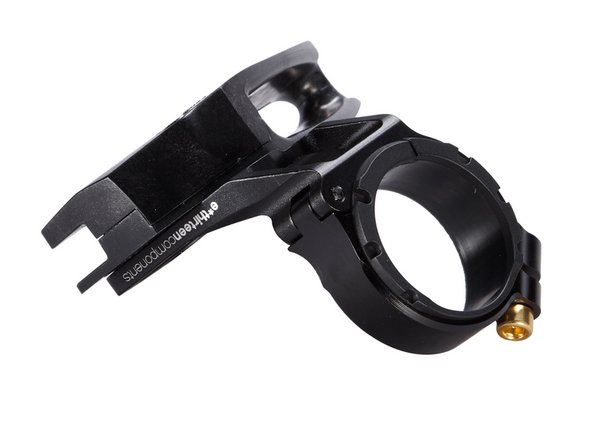 Chainline is adjustable from 39.5-42.5mm using the cam built into the seat tube shim and is designed around the 39t position of a traditional road bike crankset