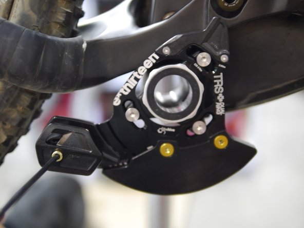 Install the guide on the bike