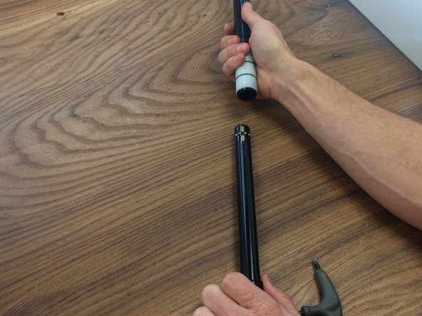 With pillar removed from the inner tube, use a magnet to keep the balls from disappearing