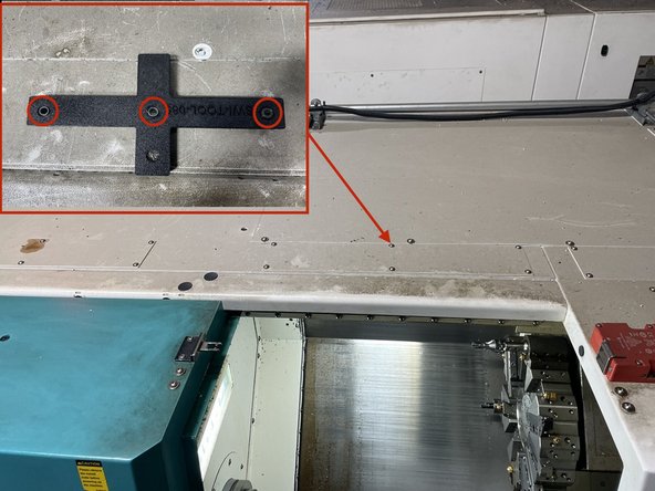 To start installing the Auto Door you need to drill the holes to mount the brackets for the Motor, the Yoke and the cable routing.