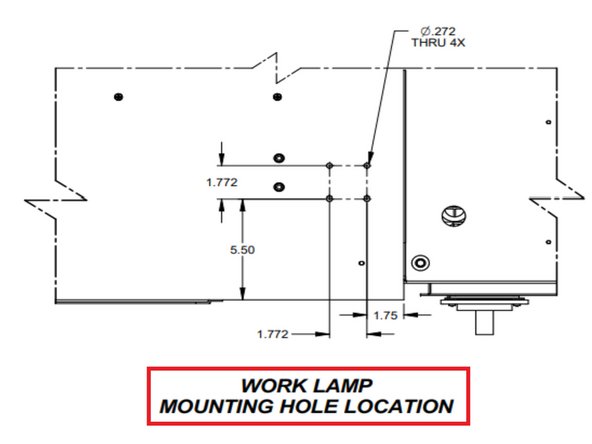 Work Lamp Location
