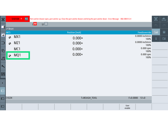 In an empty row under Variable, enter the proper bit: