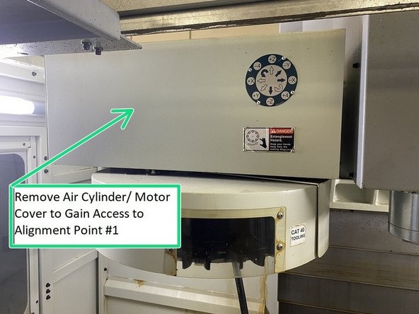 If you do find the ATC is out of alignment check a couple of places on the carousel, a damaged gripper could also make it appear that the ATC is out of alignment. If you do find that only one location is out of alignment replace the gripper in that location and check it again.