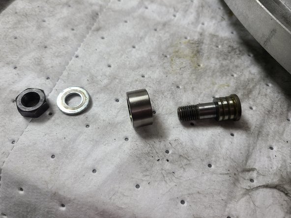 Inspect bearings for wear and replace if necessary.