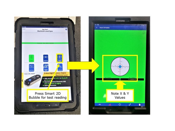 Next, in order to verify the previous two (2) positions, the app will recalibrate the device from its upright position (Position 3: Front), and also while it is turned 180° (Position 4: Back) again.