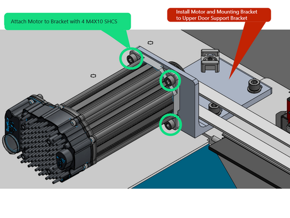 Adjust the idler and base plate assembly on the slots of the M6 screws all the way to the left (in direction of arrows in photo), do the same with the idler pulley bracket on the M5 screws. See photo 1.