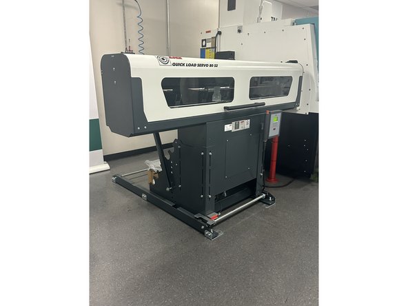 Install LNS Servo Barfeed Option