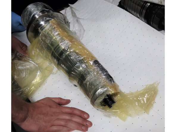 The 8K spindle that has been removed from the mill for this upgrade is a valuable resource and needs to be well oiled, wrapped, boxed and crated reusing the original new spindle packing materials.