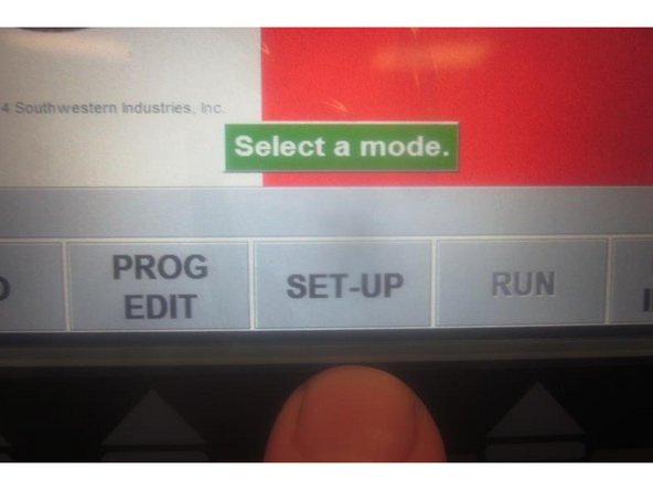 Go to &quot;Set up, &quot; then &quot;Load Tools.&quot; Press &quot;ATC forward&quot; then &quot;Go.&quot; Check all tool locations by loading and unloading a tool. Follow any prompts. Observe the Tool Grippers for smooth operation. Adjust if necessary.