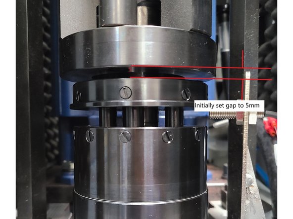 Reinstall the Blue and black Clamp\Unclamp air lines to the cylinder.