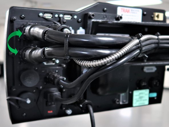 Hit E-Stop and unplug both motor cables.