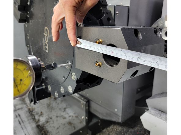 Clean the 5C Collet Chuck with WD-40 or an equivalent, and use a fine grit deburring stone to check for dinks or high spots on the mounting and measuring faces.