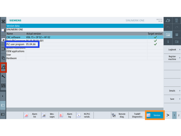 Click on [Diagnostics] (triangle on the left).