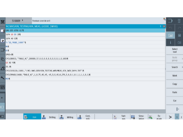 Open [Program Manager] and navigate to [Trunnion Directory].