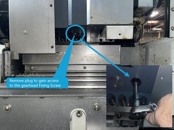 The pulley is a taper lock, to remove it loosen all 8 screws and move 4 of them to the threaded holes and tighten slowly, this will release the taper lock so the pulley can be removed. See Photo 1