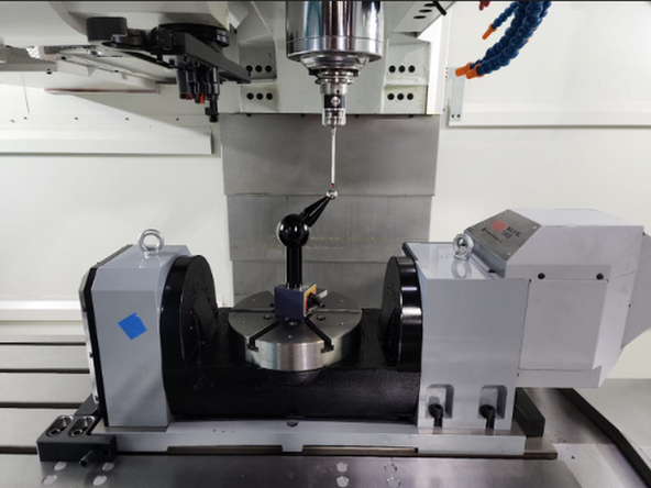 VMCsi 7 &amp; 10 use 50mm Probe Stylus for Trunnion Calibration.