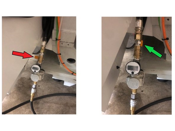 Attach Leak Tester to CTS hose (where the pump would be connected).