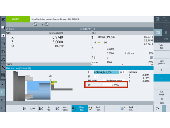 Use a 3&quot; Joe Block between the tip of the boring bar and front of the chuck (Or spindle face)