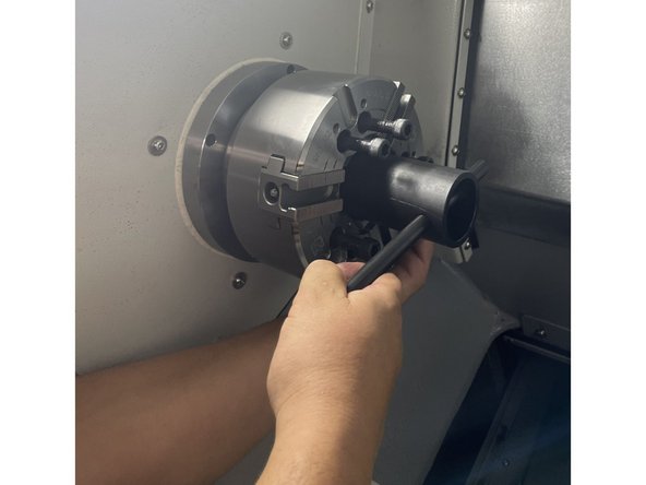 Clean the taper and mounting surface on the spindle and chuck, check for burrs or nicks, stone if needed