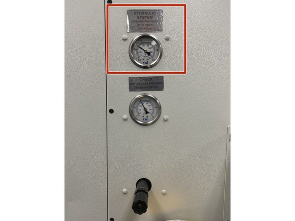 Now that the wiring is complete and the hydraulic lines have been connected reconnect the main power and power the machine up.