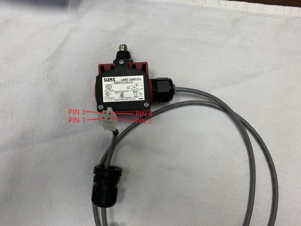 Review the pinout of the connector paying careful attention to the pinout relative to the locking tab of the connector.