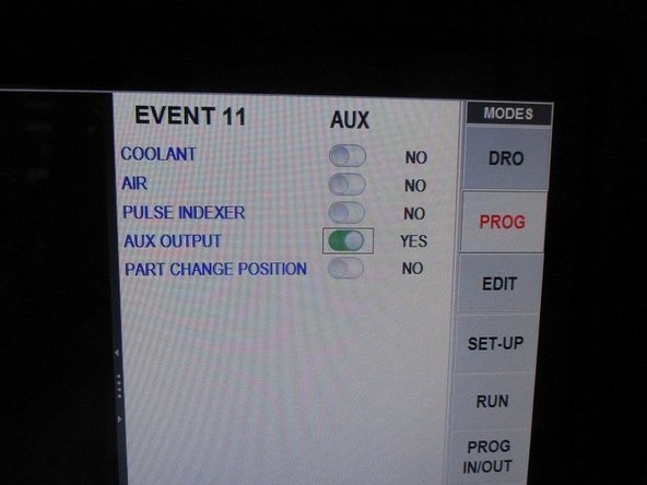 This step is required to have the indexer rotate per the program in the indexer.