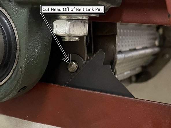 You may need to cut or break the cotter pin to be able to remove it.