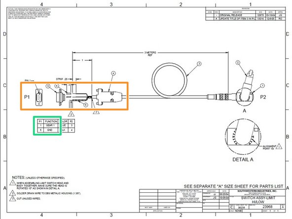 Unplug the &quot;D&quot; connector, P1, from the machine.
