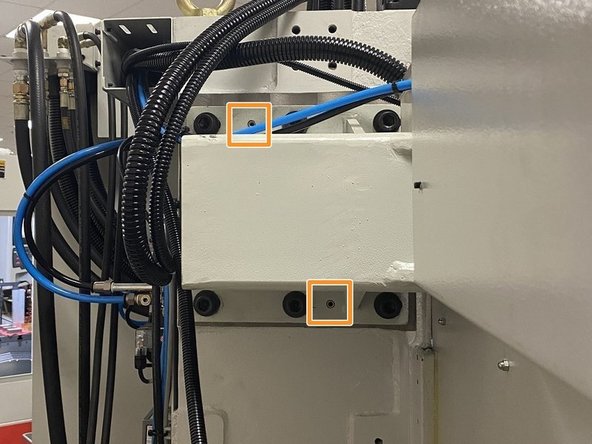If the ATC needs to be aligned in the Y Axis, then you will need to use alignment point #5. It is possible if the ATC has been crashed or the ATC assembly has been removed or replaced you may need to adjust in both the X and Y directions.