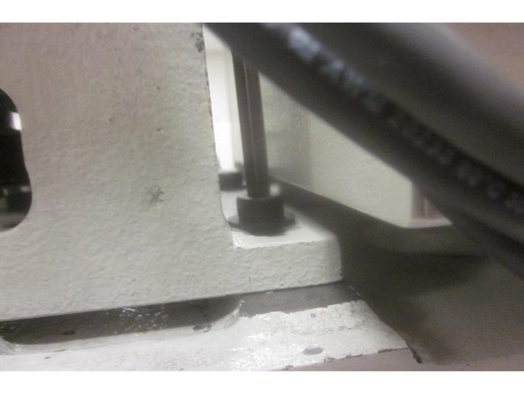 The X axis bridge must be supported   ( unless it has bottomed out ).