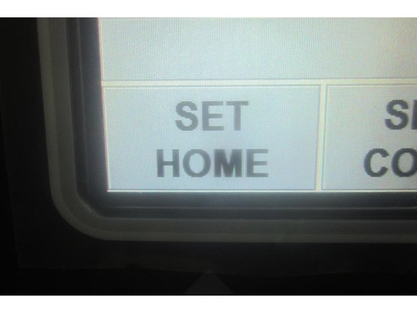When all parts are back together, go to service code 203 and home the machine. Go to service code 505. Raise the Z axis until the limit switch lights. Write down the index angle number.