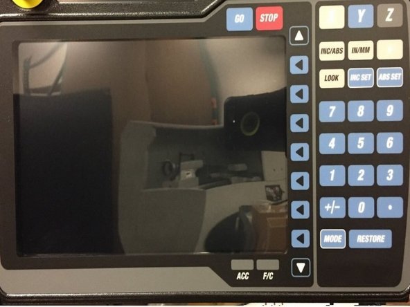 Make sure 110 volt power is getting to pendant. If no LED lights are on at rear of pendant, check main fuse on pendant power switch. Check 24VDC LED, should be ON. If not possible causes are: • Bad 24VDC power supply.