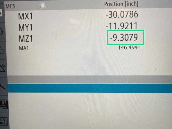 Jog all the axis to a safe tuning position. The center of travel is ideal.