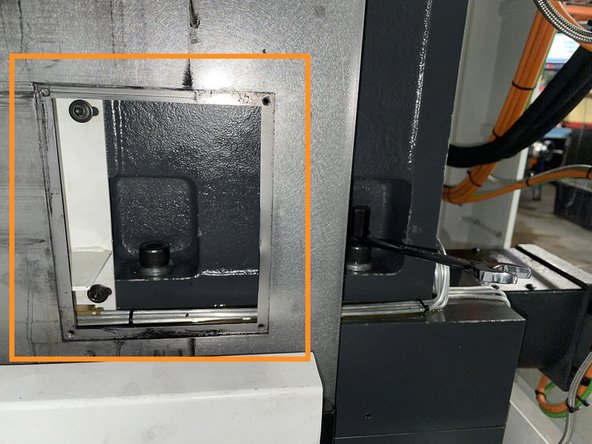 Remove the left inside cover.